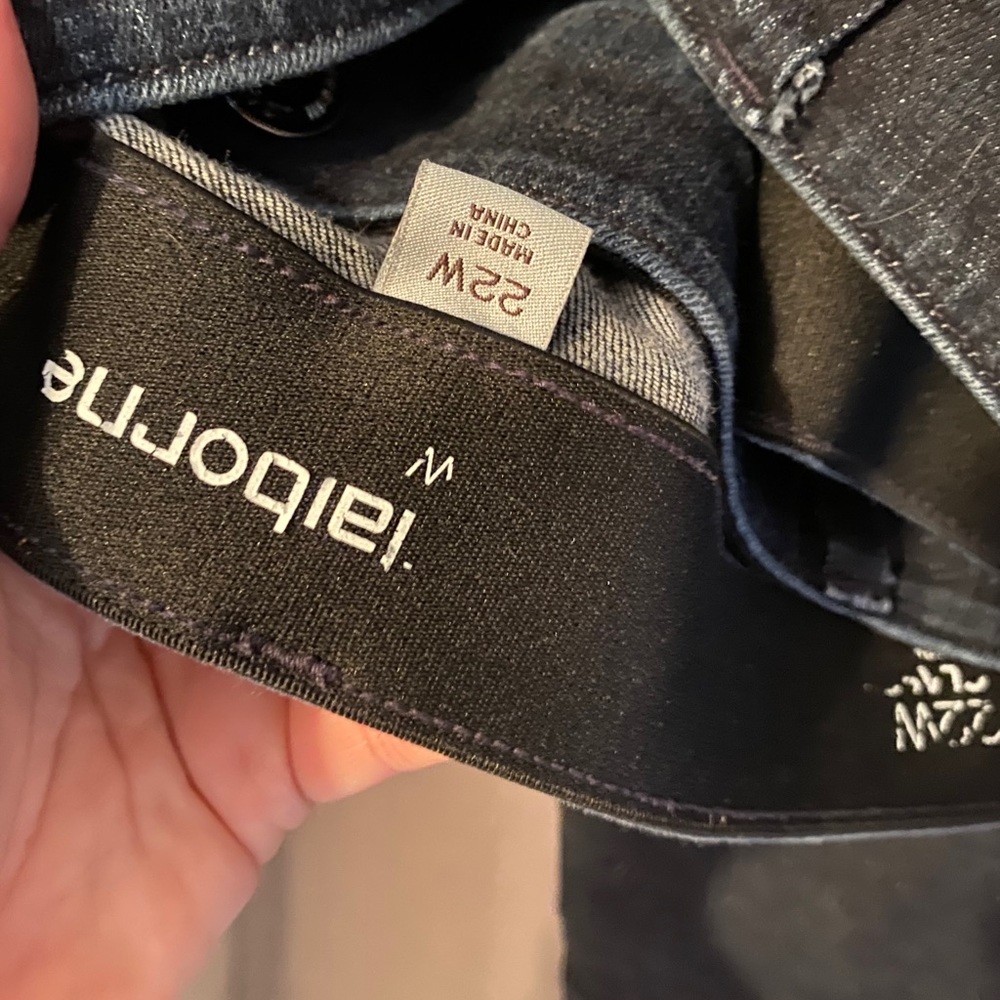 Liz Claiborne plus jeans, dark wash
